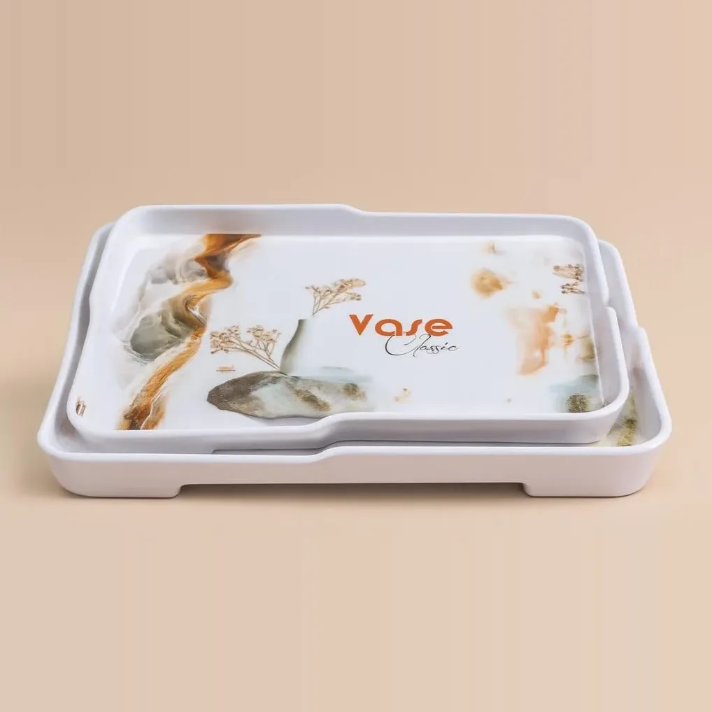 Nesting Serving Tray Set