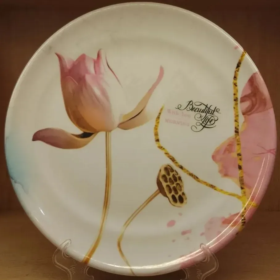 Floral Porcelain Dinner Plate