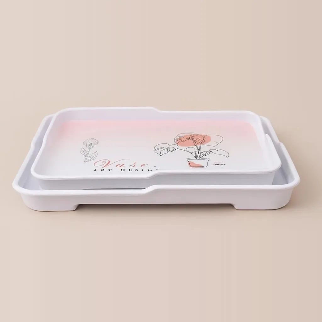 Nested Serving Trays Set