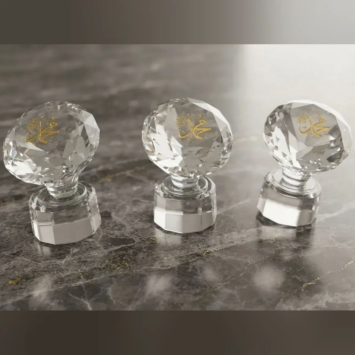 Crystal Calligraphy Ornament