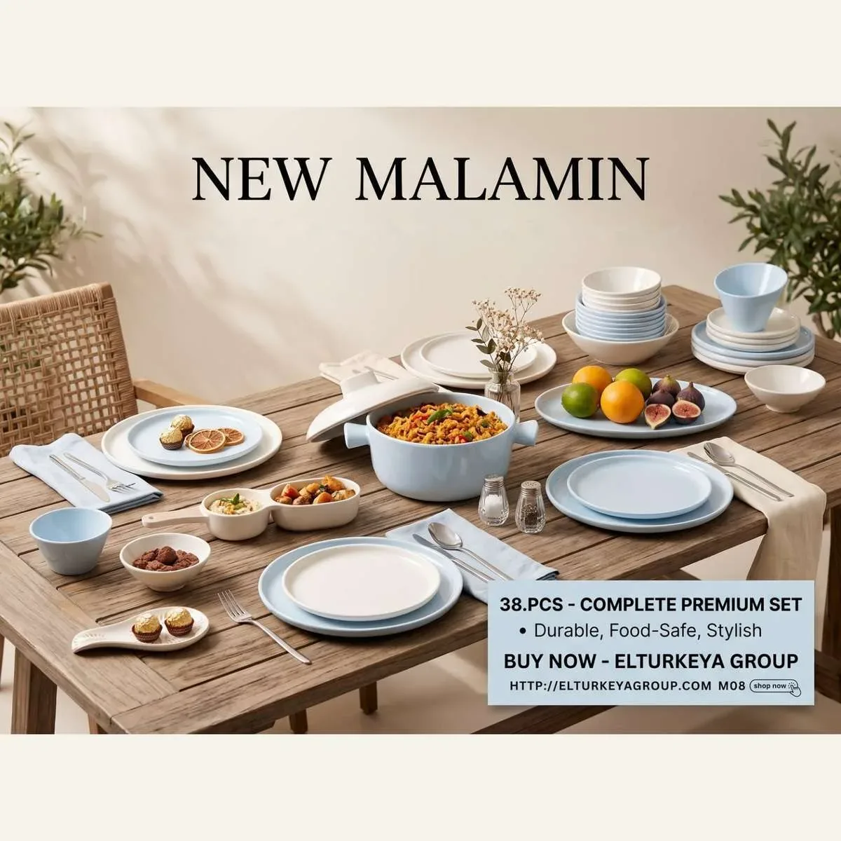 Melamine Dinnerware Set