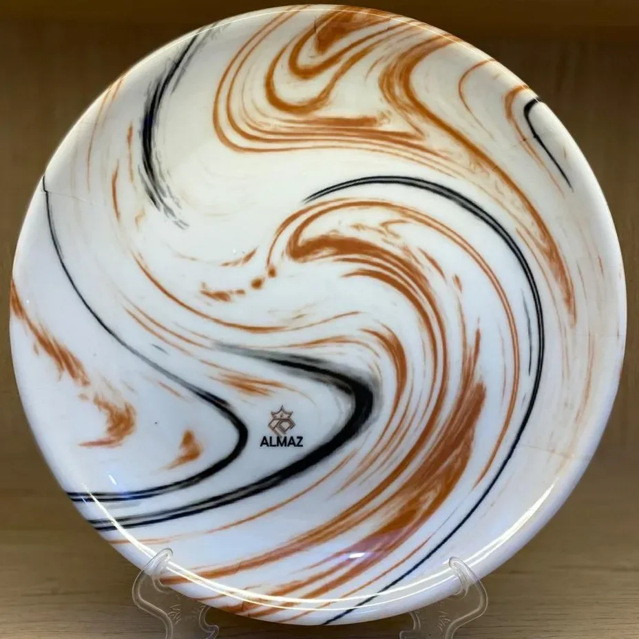Marble Swirl Dinner Plate