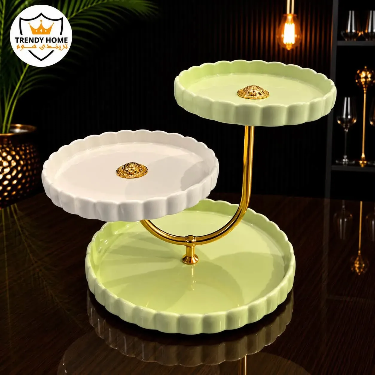 Three-Tier Serving Stand