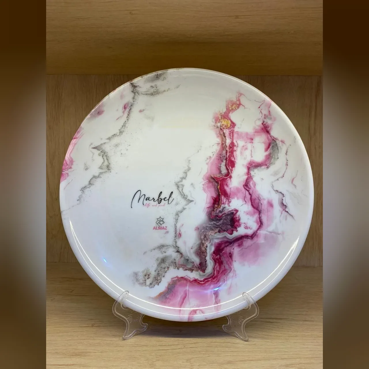 Marble Pattern Dinner Plate