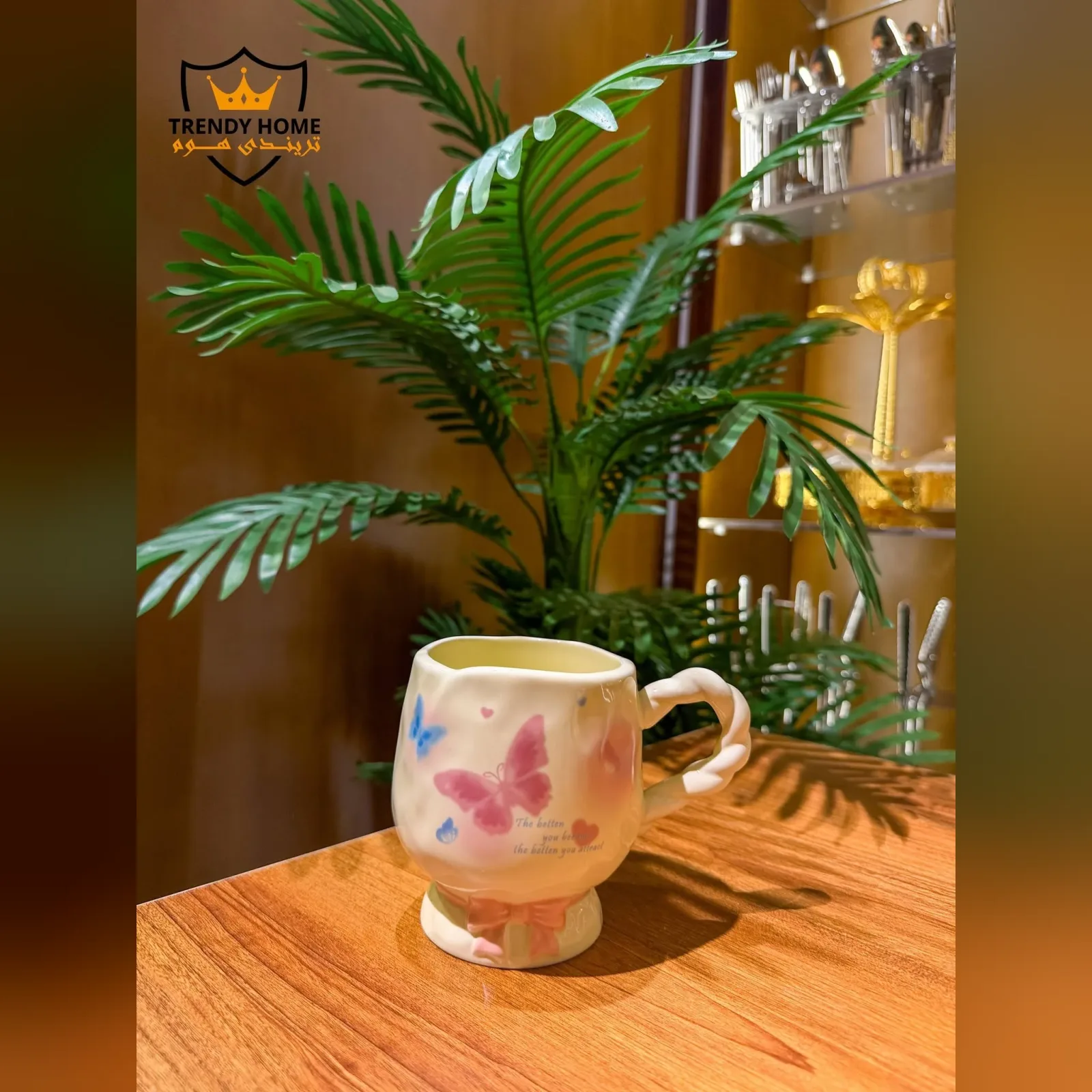 Butterfly Ceramic Mug