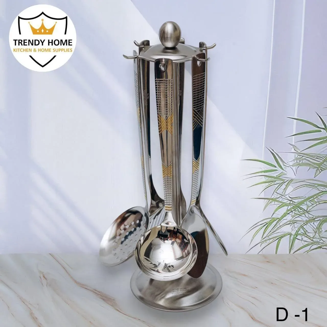 Stainless Steel Kitchen Utensil Set