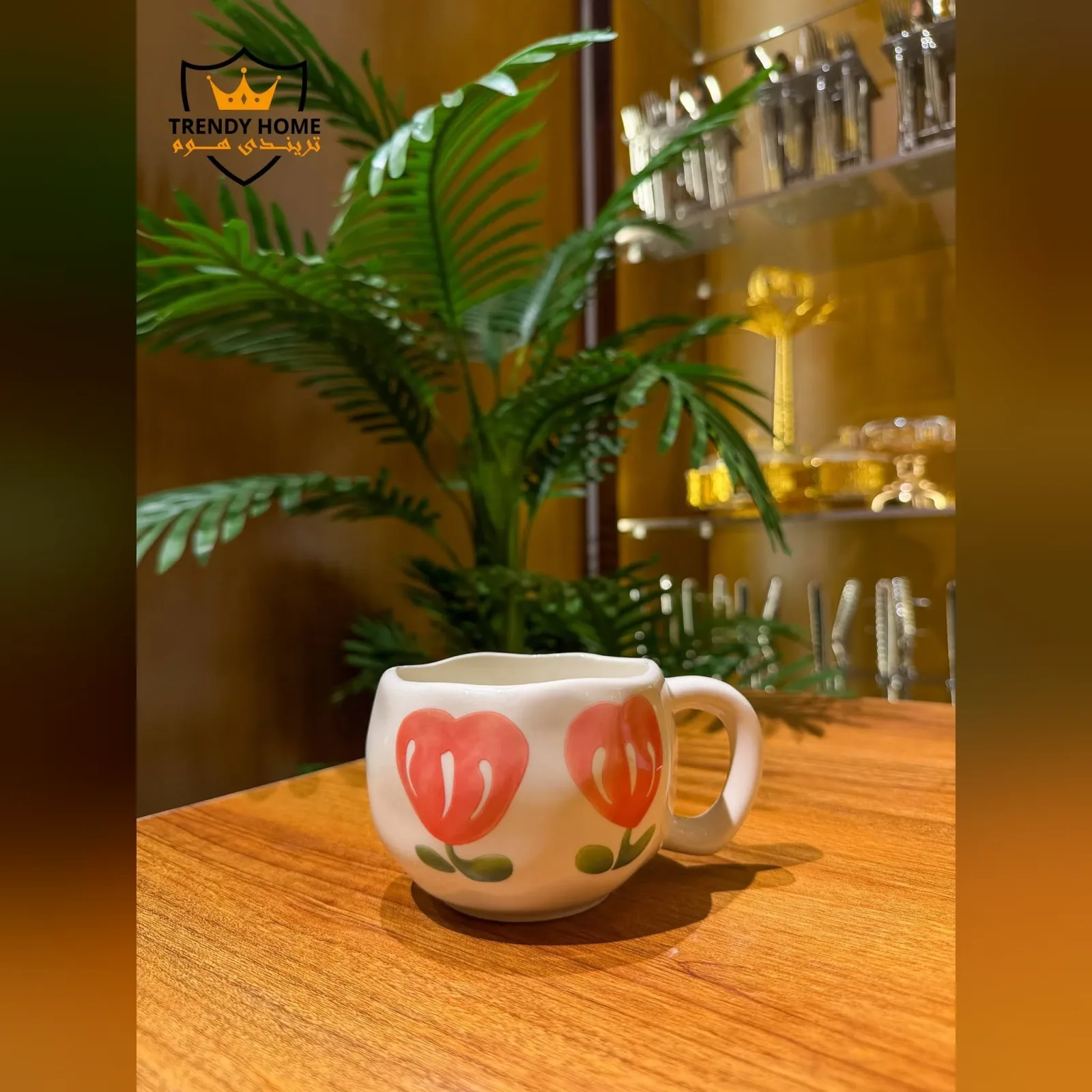 Ceramic Tulip Mug