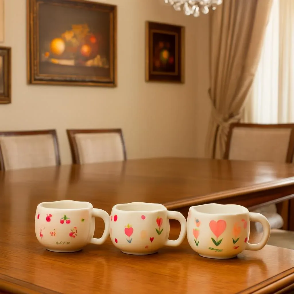 Hand-Painted Ceramic Mug
