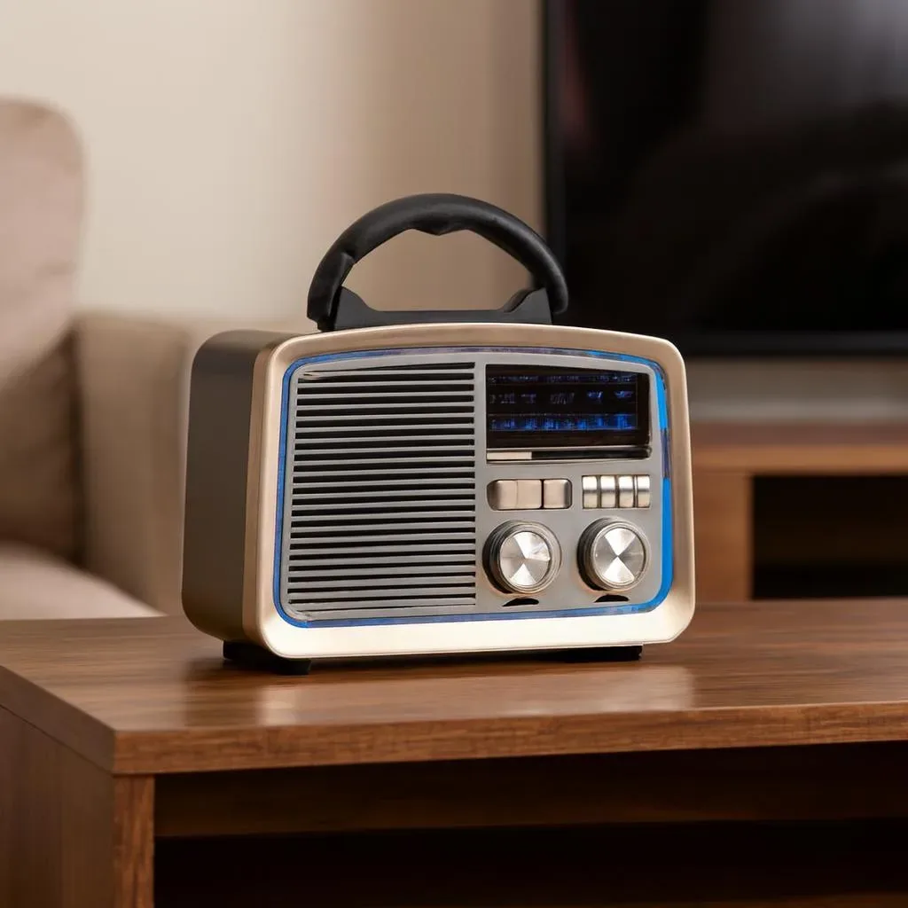 Retro Portable Radio